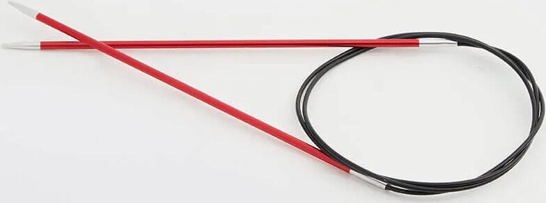 Knit Pro Zing kiinteä pyöröpuikot 80cm 2,50 mm
