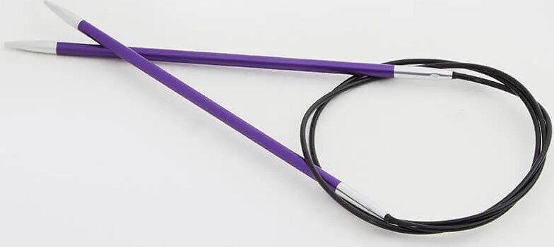 Knit Pro Zing kiinteä pyöröpuikot 80cm 3.75 mm