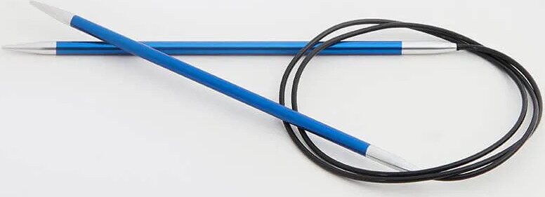 Knit Pro Zing kiinteä pyöröpuikot 80cm 4 mm