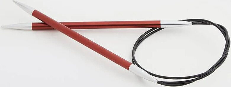 Knit Pro Zing kiinteä pyöröpuikot 80cm 5,5 mm