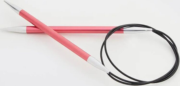 Knit Pro Zing kiinteä pyöröpuikot 80cm 6,50 mm