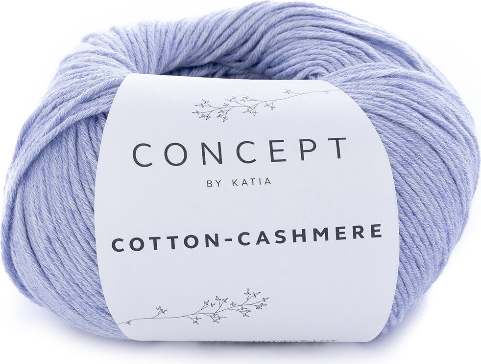 Concept by Katia Cotton Cashmere 58 vaalea sininen