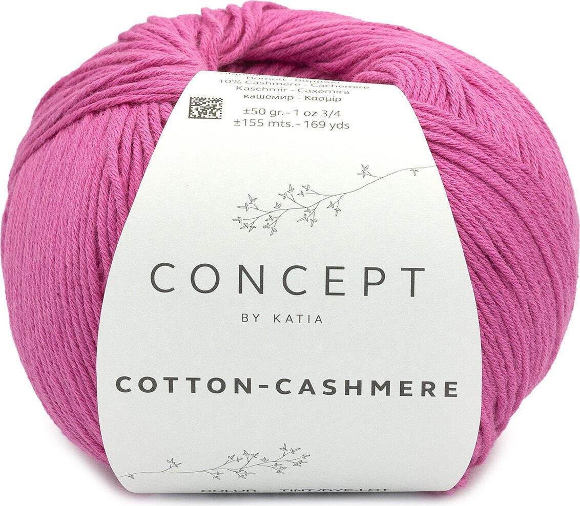 Concept by Katia Cotton Cashmere 86 pinkki