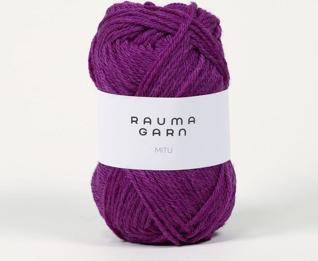 Rauma Garn Mitu 5090 tumma lila