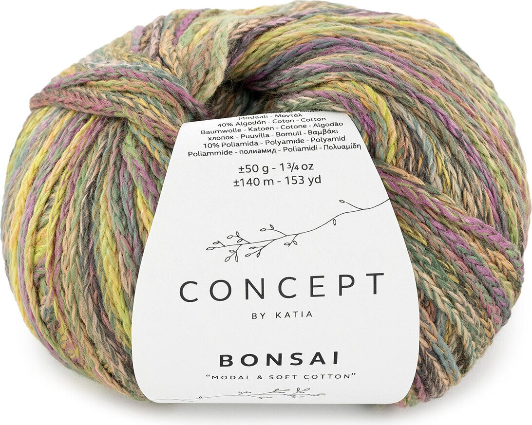 Concept by Katia Bonsai 203 roosa-vihreä-pistaasi