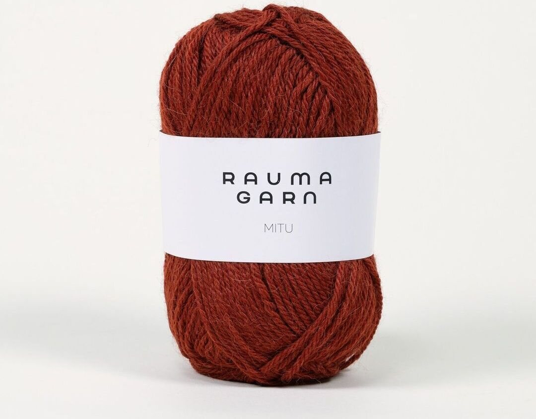 Rauma Garn Mitu 2230 ruosteenpunainen