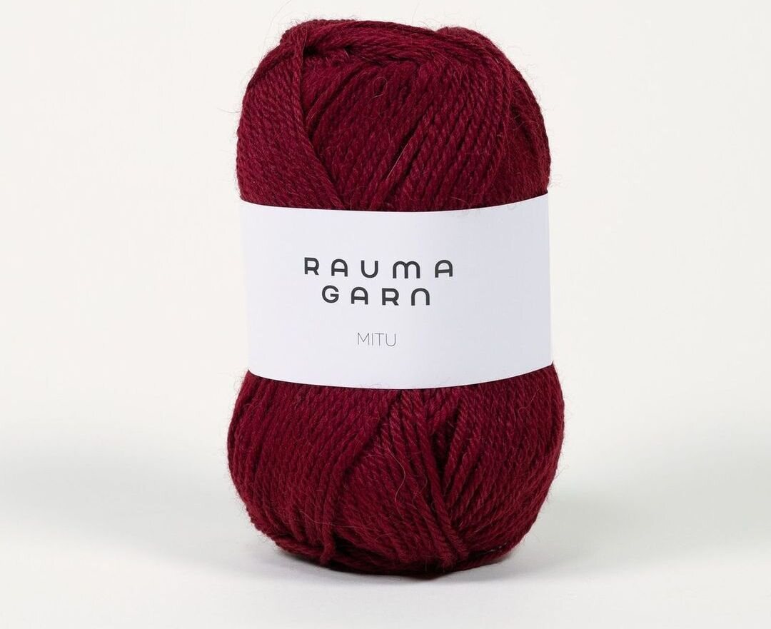 Rauma Garn Mitu 3083 burgundi
