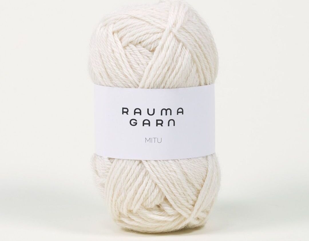 Rauma Garn Mitu SFN10 luonnonvalkoinen