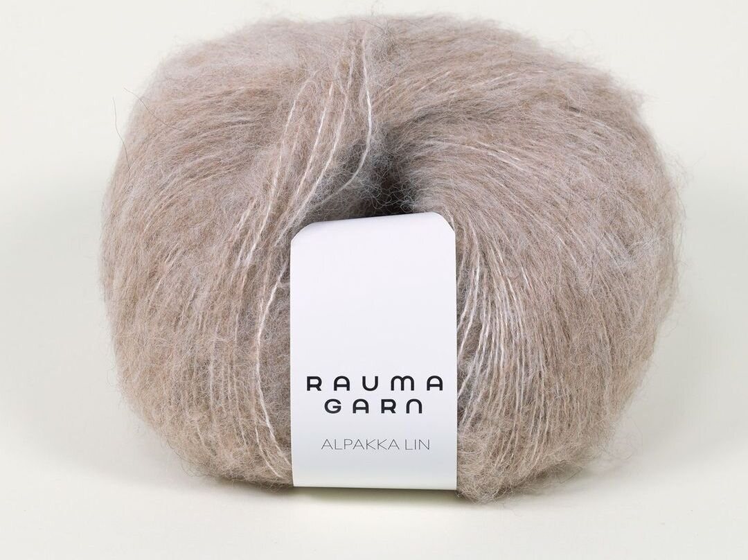 Rauma Garn Alpakka Lin 1315 hiekka