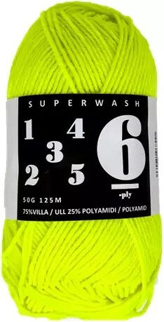 6-ply 803C yellow neon