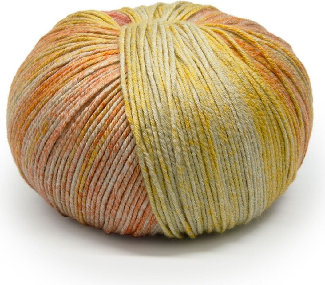 Laines du Nord Baby Soft Fancy 6 pellava-okra-roosa