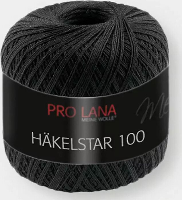 Pro Lana Häkelstar 100 99 musta
