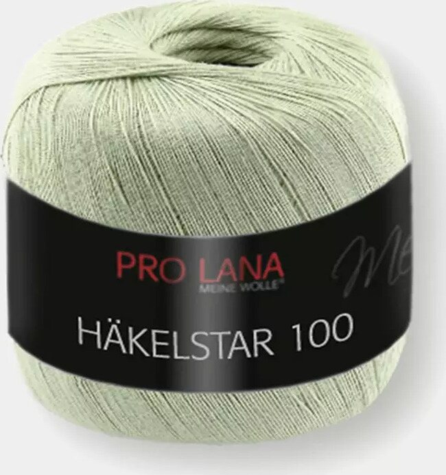 Pro Lana Häkelstar 100 71 vaaleanvihreä