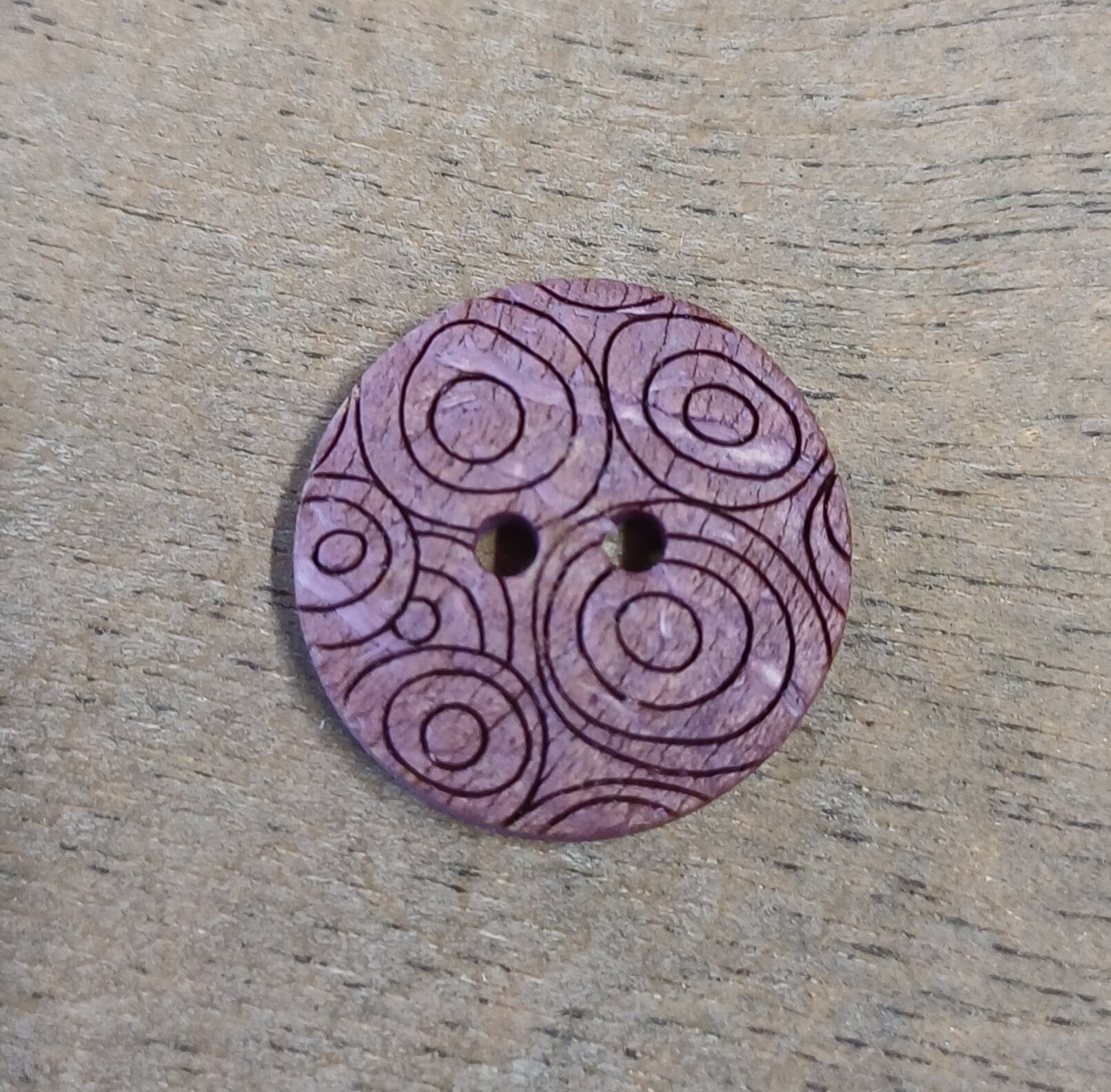 Falk Group Kiekurakuvio napit 20 mm Roosa/lila