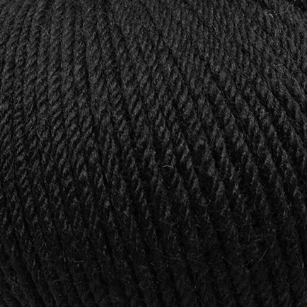 Laines du Nord Unisocks 6-ply 35 musta