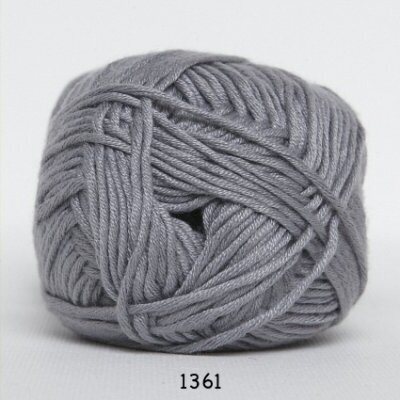 Hjertegarn Blend Bamboo 1361 vaalean harmaa