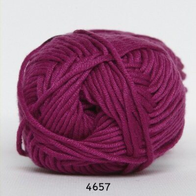 Hjertegarn Blend Bamboo 4657 aniliininpunainen