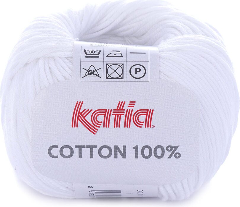 Katia Cotton 100% 1 valkoinen