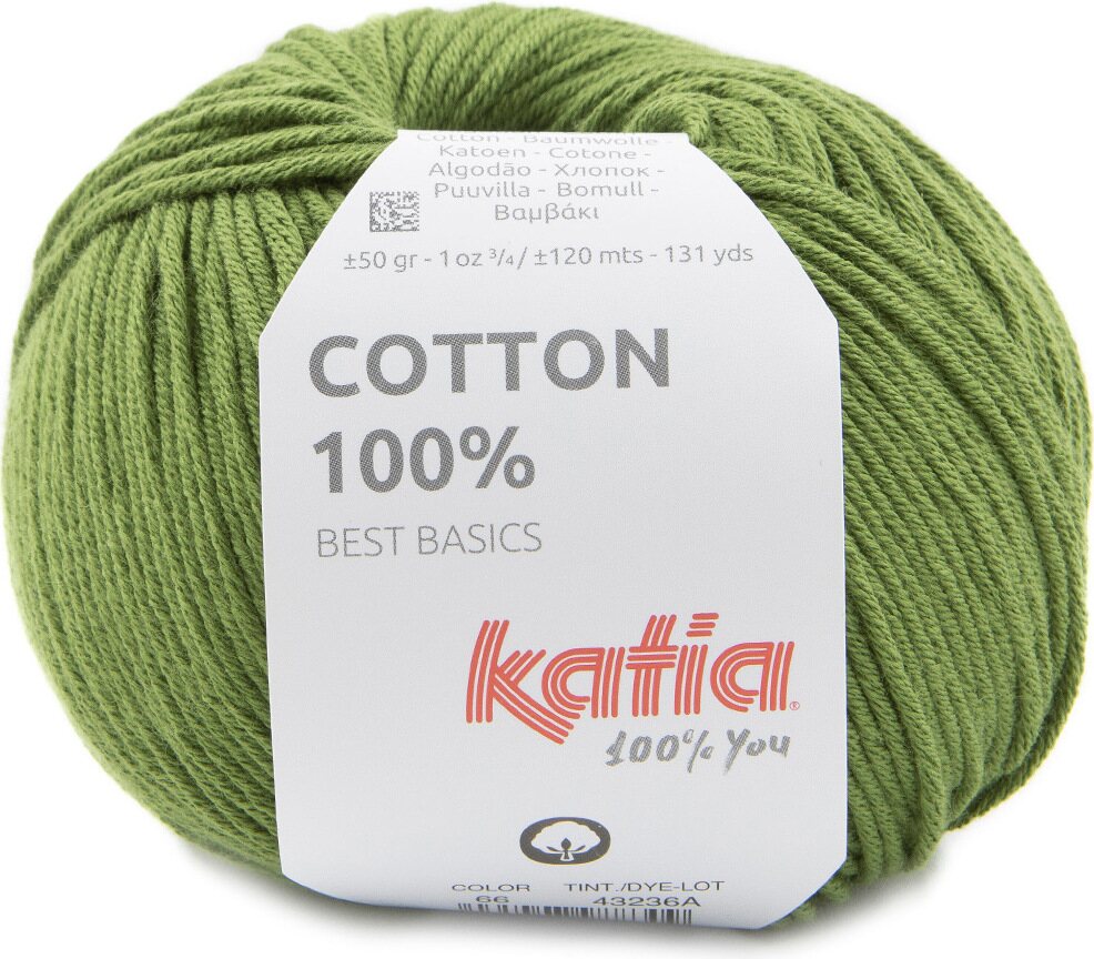 Katia Cotton 100% 66 vihreä