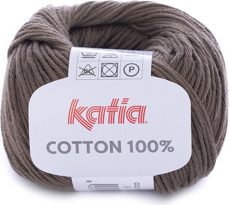 Katia Cotton 100% 9 ruskea