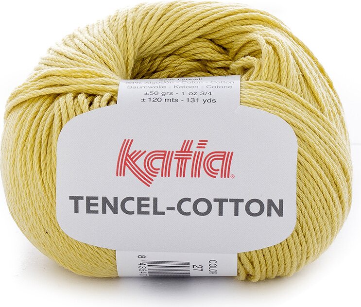 Katia Tencel-Cotton 27 vaalea pistaasi