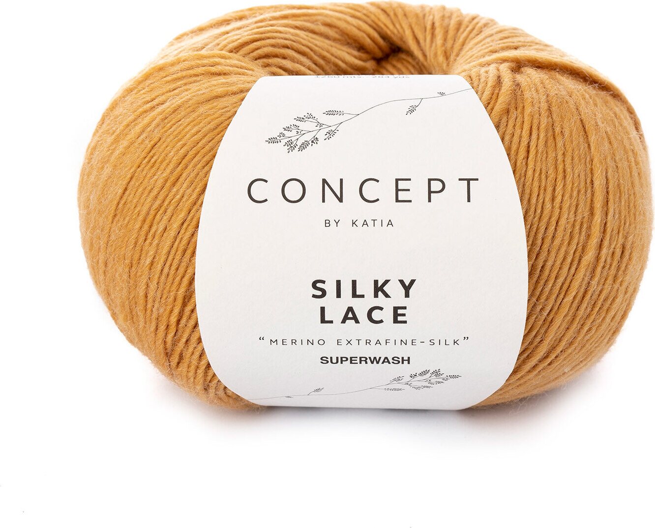 Katia Silky Lace 167 viljapellon keltainen