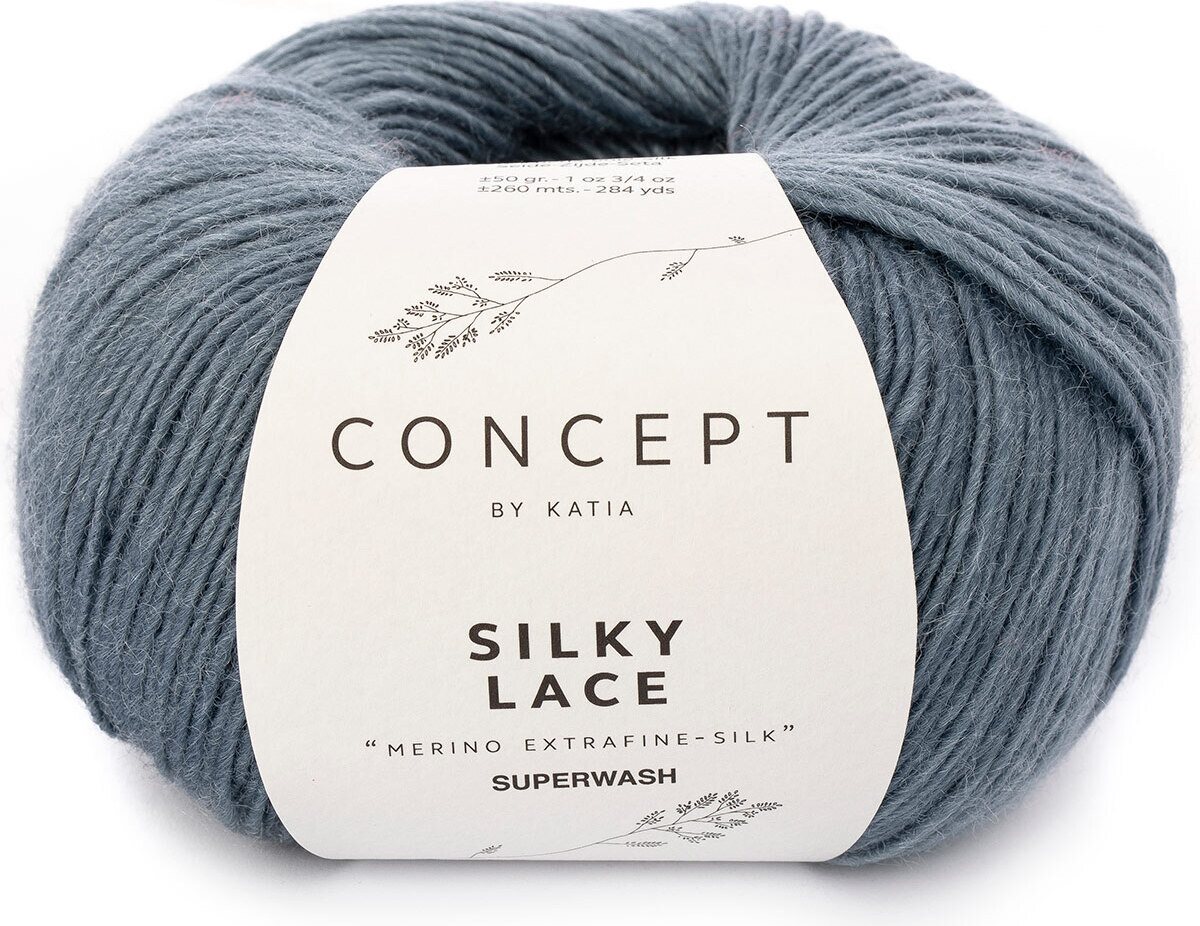 Katia Silky Lace 169 farkun sininen