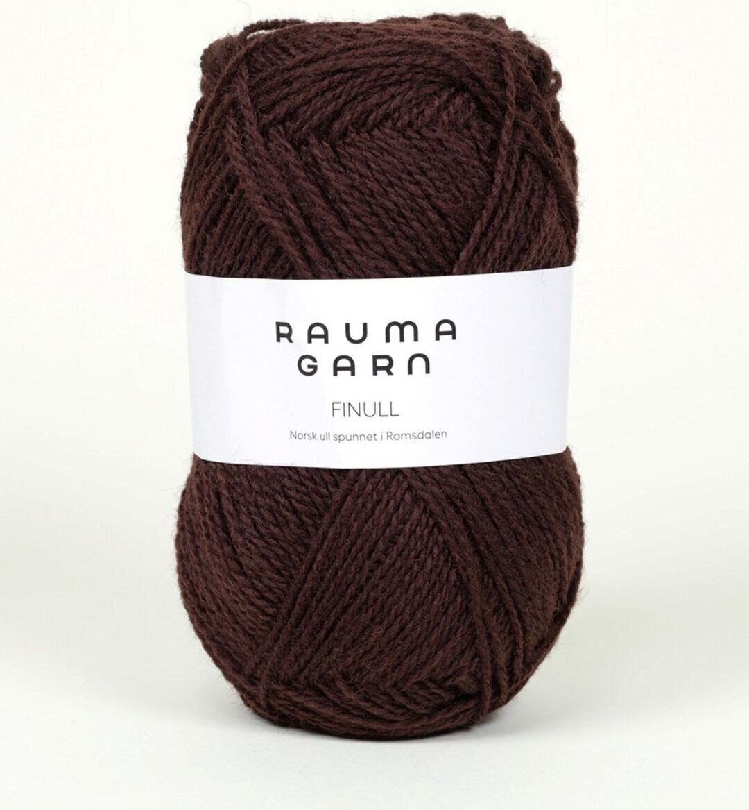 Rauma Garn Finull 0422 tumma ruskea