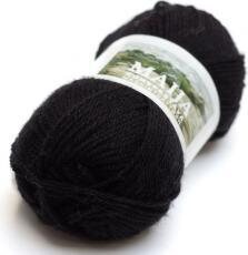 Gjestal Garn Maija 201 musta