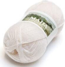 Gjestal Garn Maija 202 kirkas valkoinen