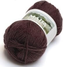 Gjestal Garn Maija 255 tumma ruskea