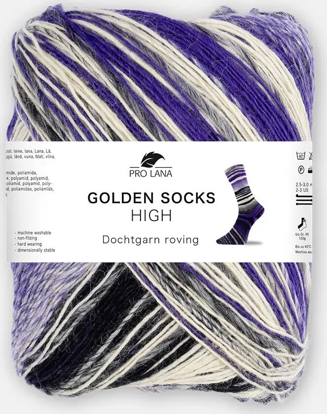 Pro Lana Golden Socks High 721 lila