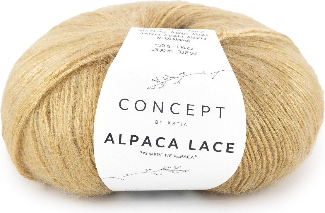 Concept by Katia Alpaca lace 069 kultabeige