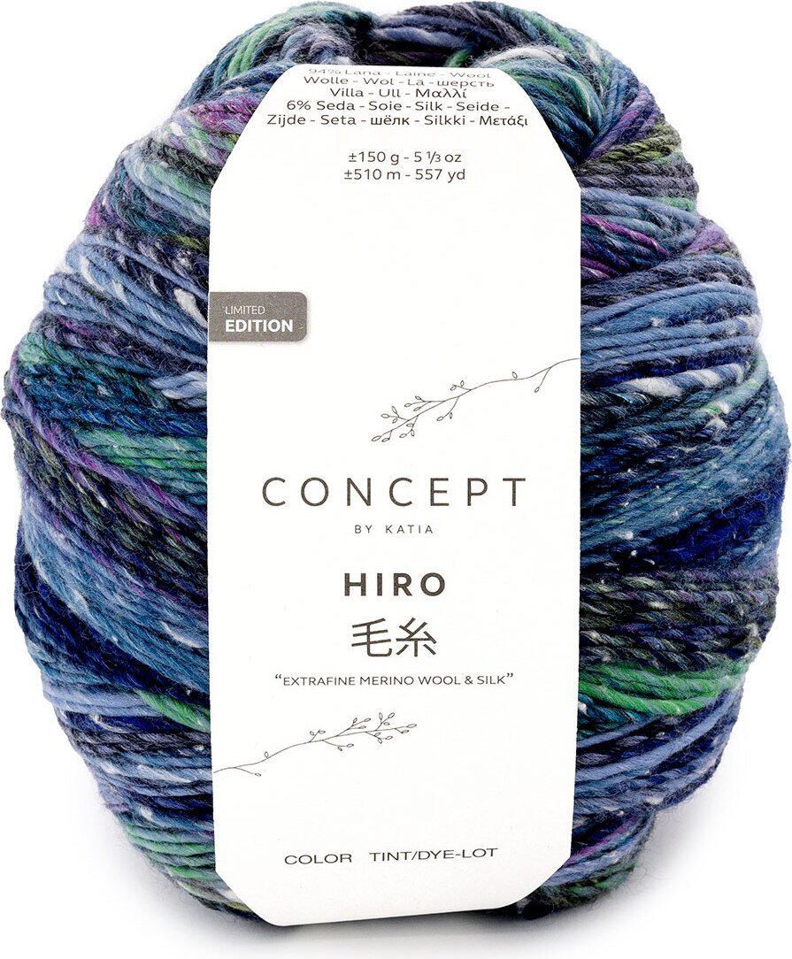 Concept by Katia Hiro 205 vihreä-lila-sininen