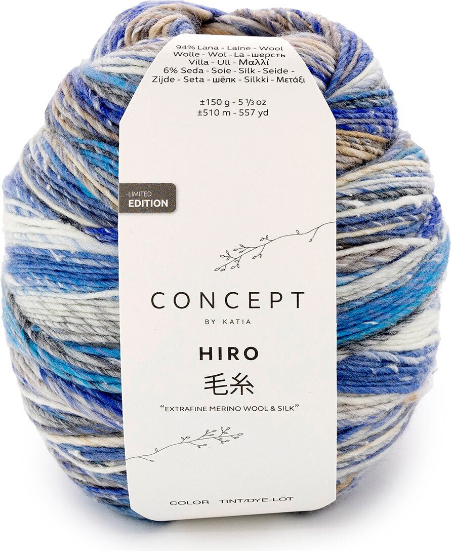 Concept by Katia Hiro 204 sininen-kivenharmaa