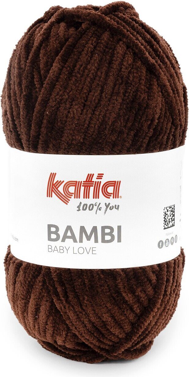 Katia Bambi 343 tummanruskea