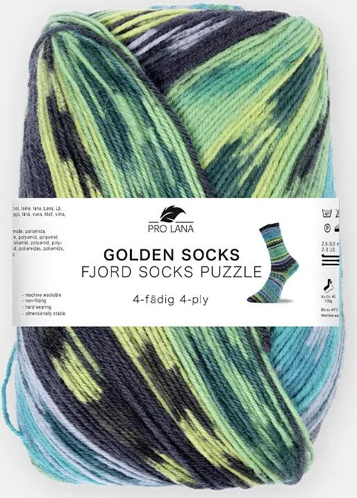 Pro Lana Golden Socks Fjord Socks Puzzle 82