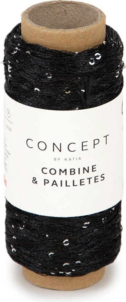 Concept by Katia Combine & Paillettes 54 musta