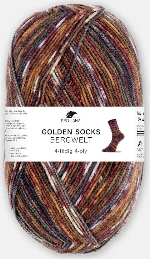 Pro Lana Golden Socks Bergwelt 806.03 kupari