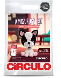 Amigurumi-pakkaus Ranskanbuldog