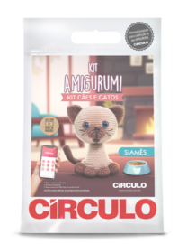 Amigurumi-pakkaus Siiamilainen