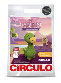 Amigurumi-pakkaus Brontosaurus