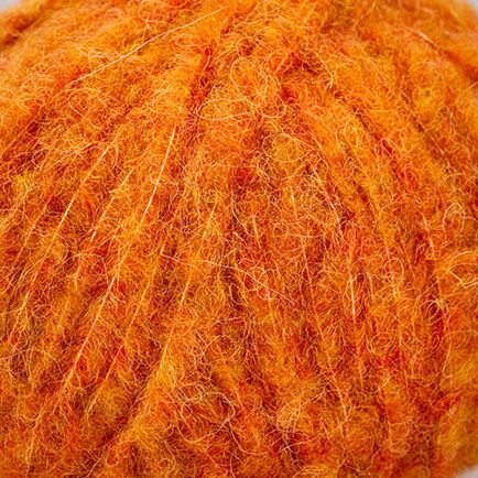 Laines du Nord Piuma Alpaca 5 ketun ruskea (ei näin oranssi oikeasti)