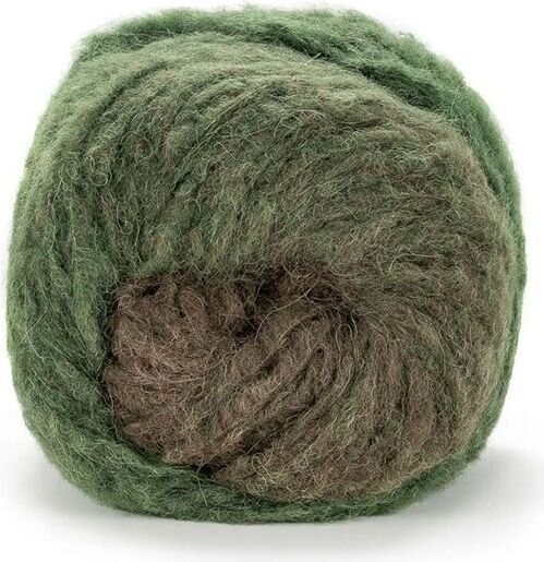 Laines du Nord Piuma Alpaca Degrade 7 ruskeasta vihreään