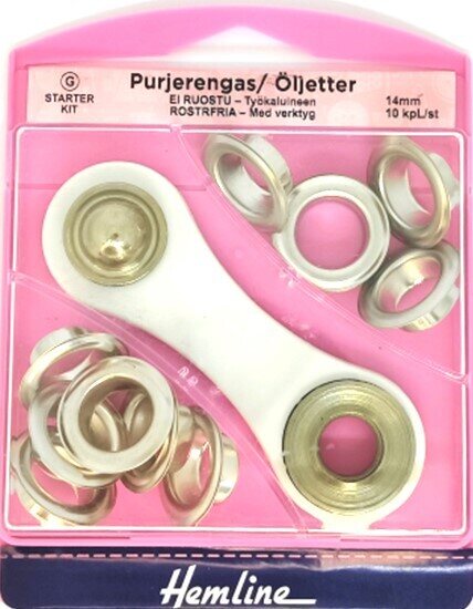 Hemline Purjerenkaat 14,0 mm (10 kpl)