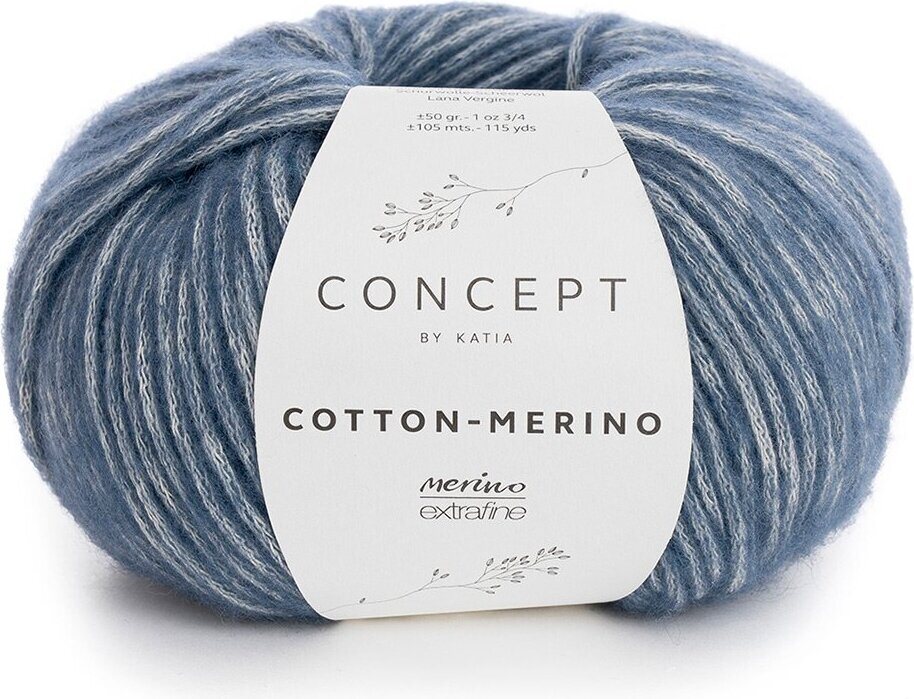 Concept by Katia Cotton Merino 115 Farkunsininen