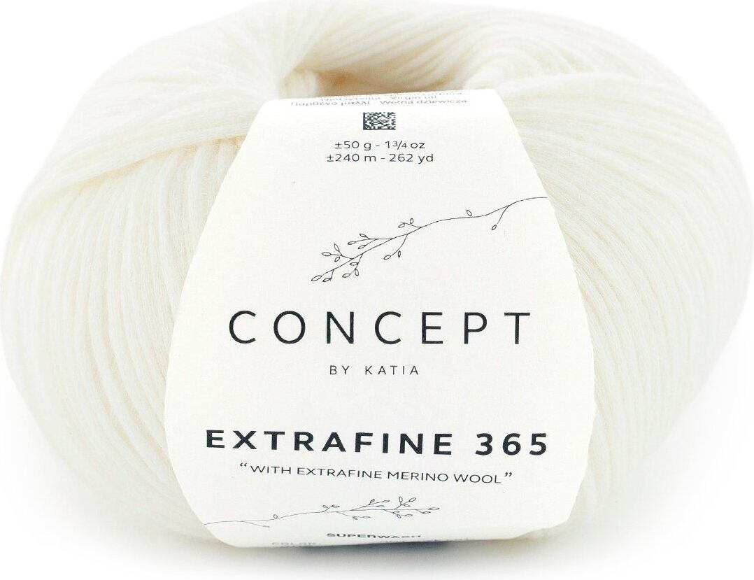 Concept by Katia Extrafine 365 306 luonnonvalkoinen