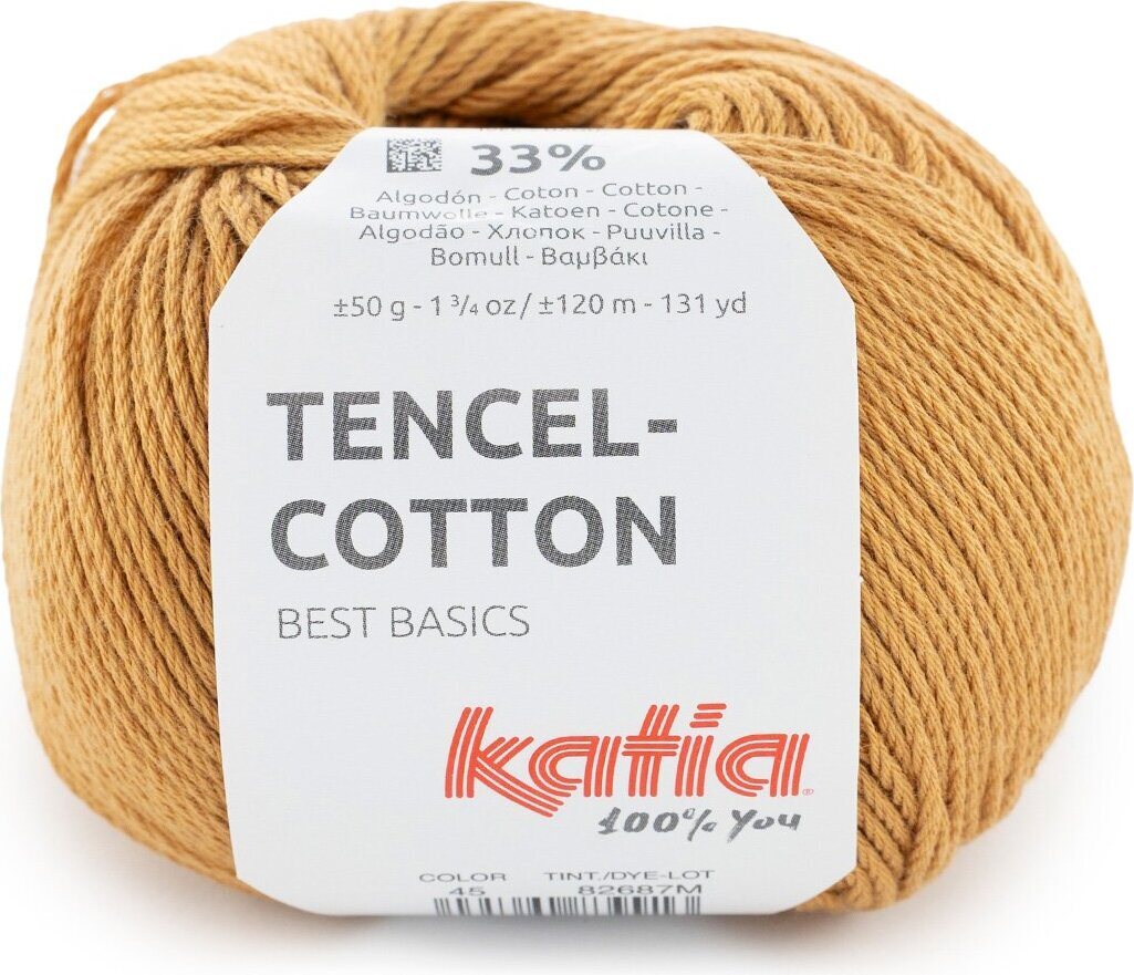 Katia Tencel-Cotton 45 caramel