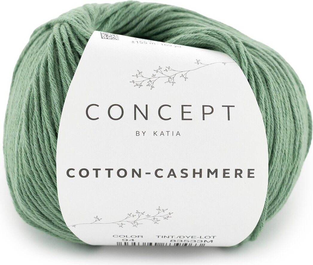 Concept by Katia Cotton Cashmere 94 salvian vihreä