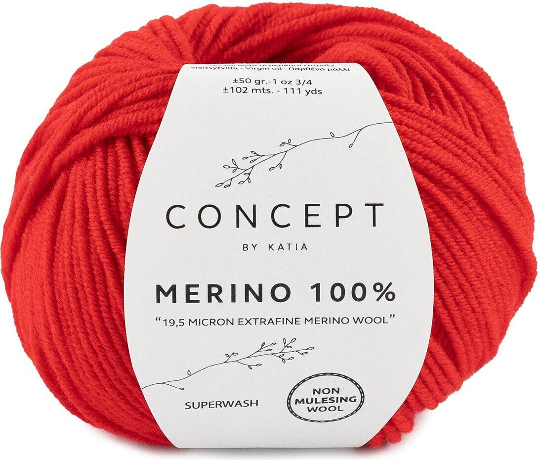 Katia Merino 100% 4 punainen